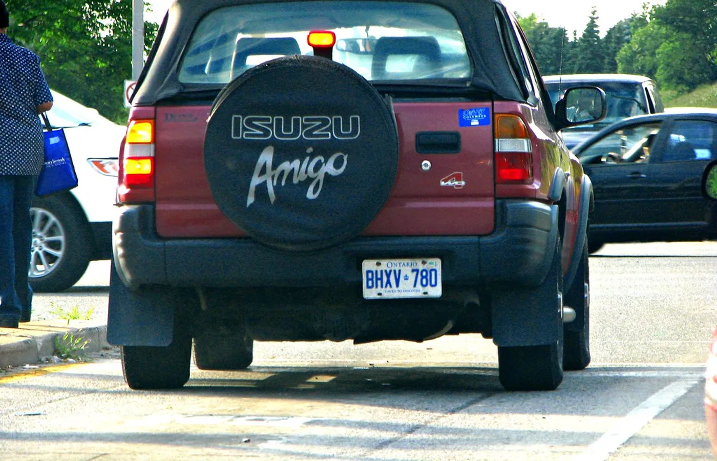Isuzu Amigo, vue extérieure du modèle