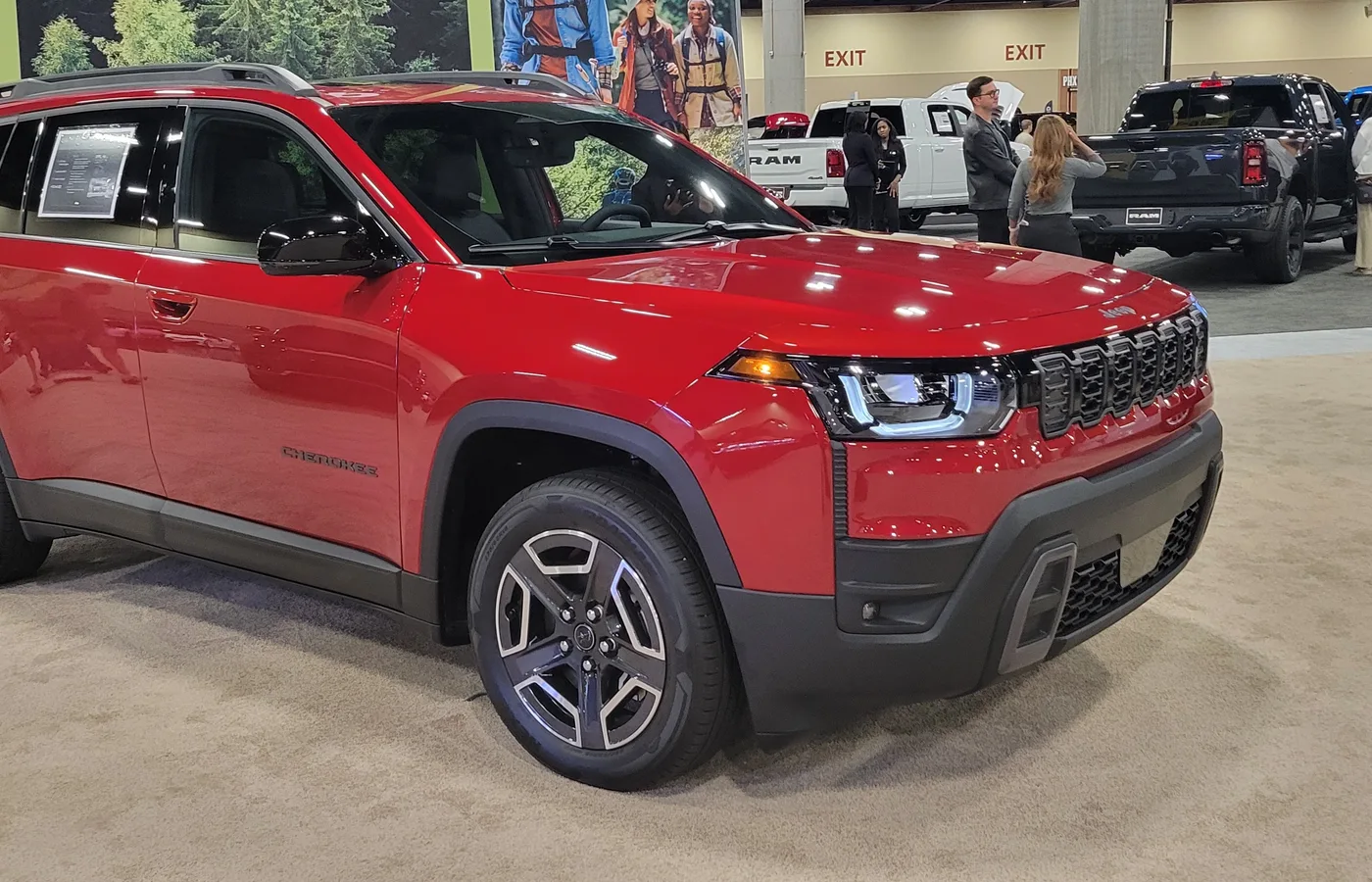 Jeep Cherokee, vue extérieure du modèle