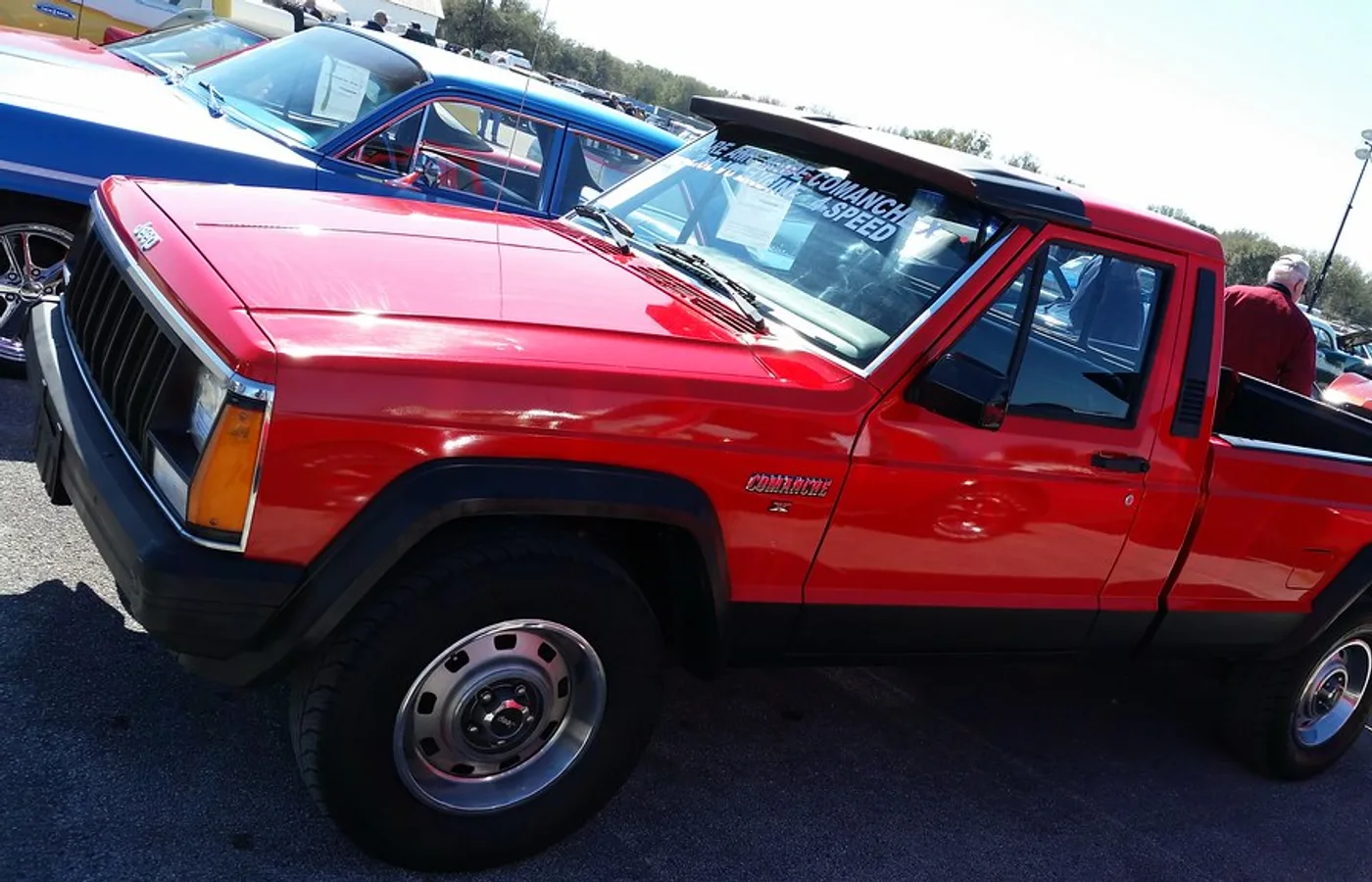 Jeep Comanche, vue extérieure du modèle