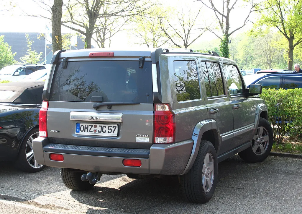Jeep Commander, vue extérieure du modèle