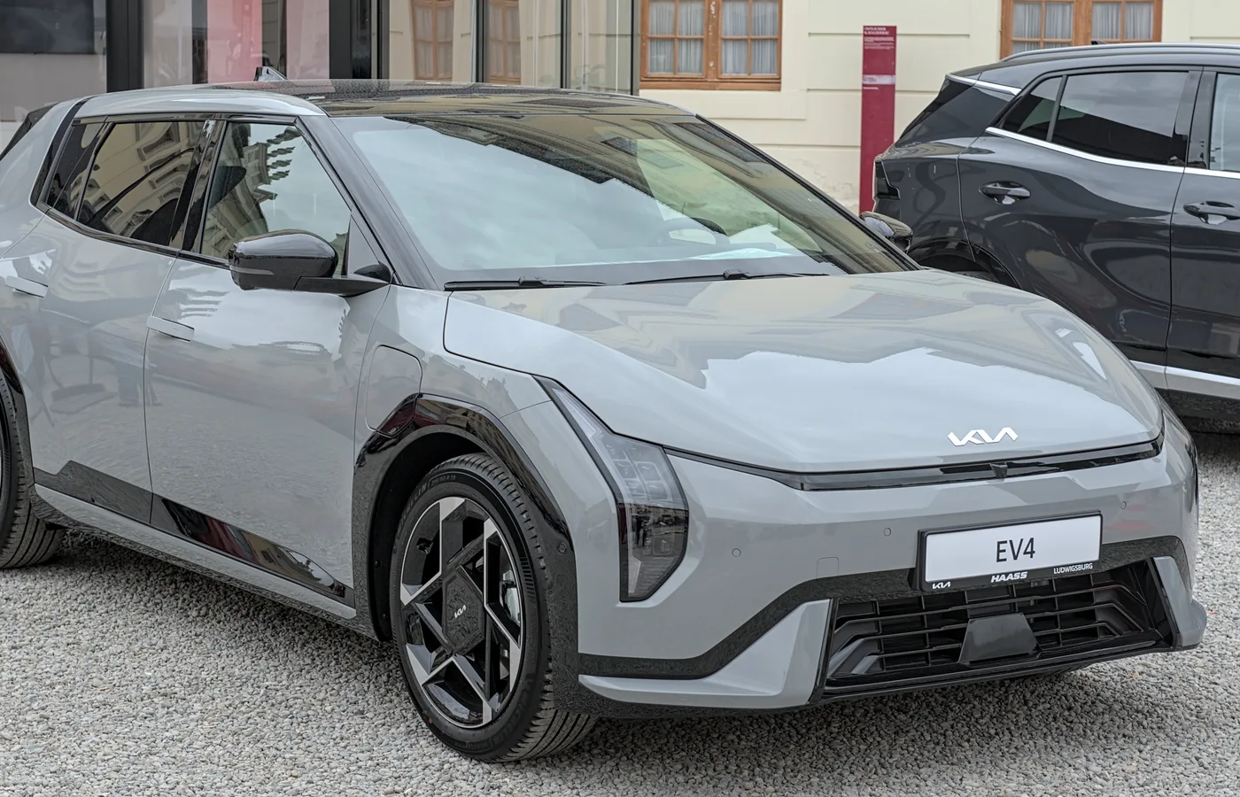 Kia EV4, vue extérieure du modèle