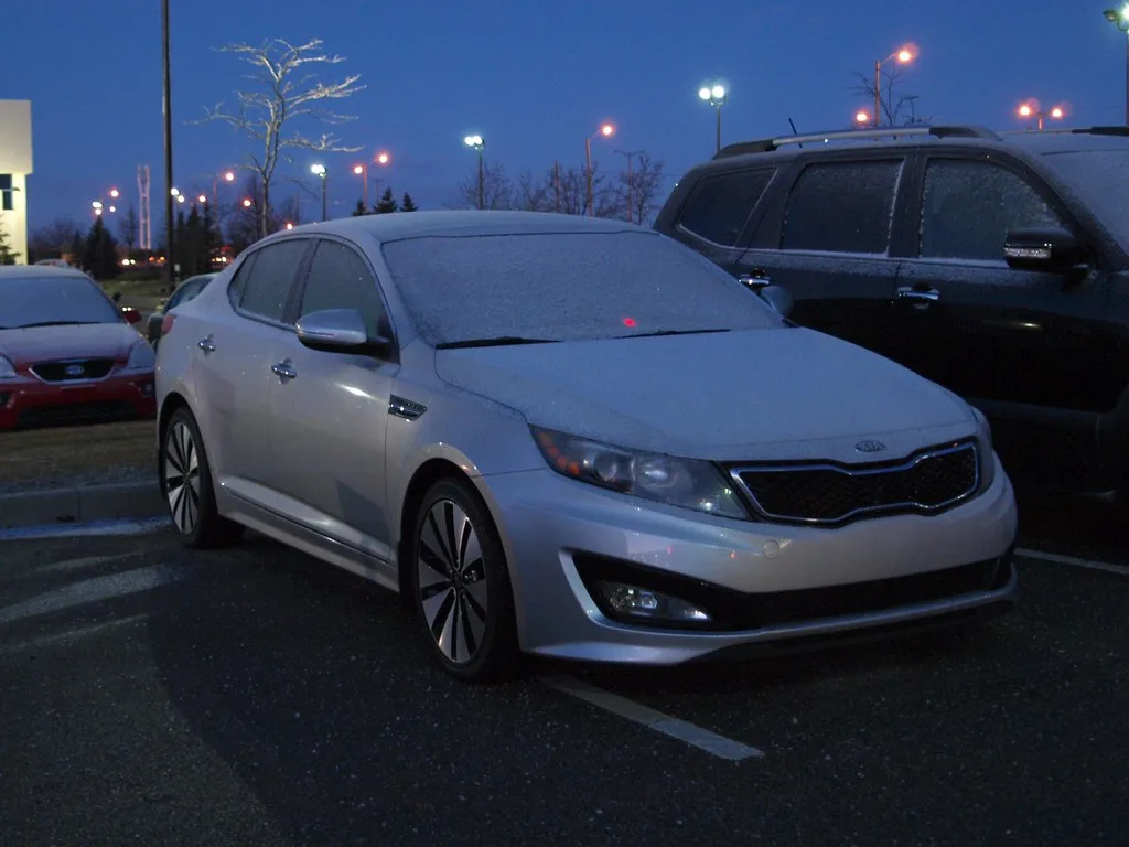 Kia Optima, vue extérieure du modèle