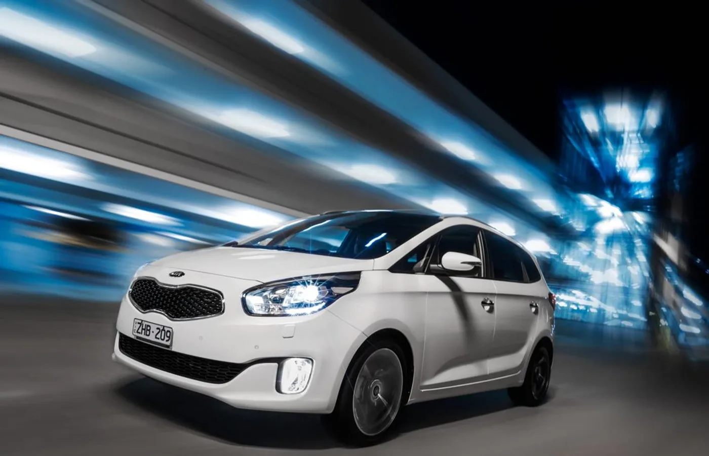Kia Rondo, vue extérieure du modèle