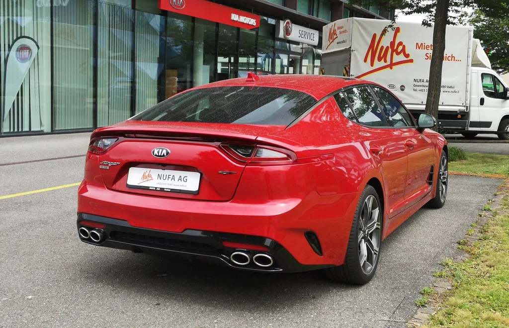 Kia Stinger, vue extérieure du modèle