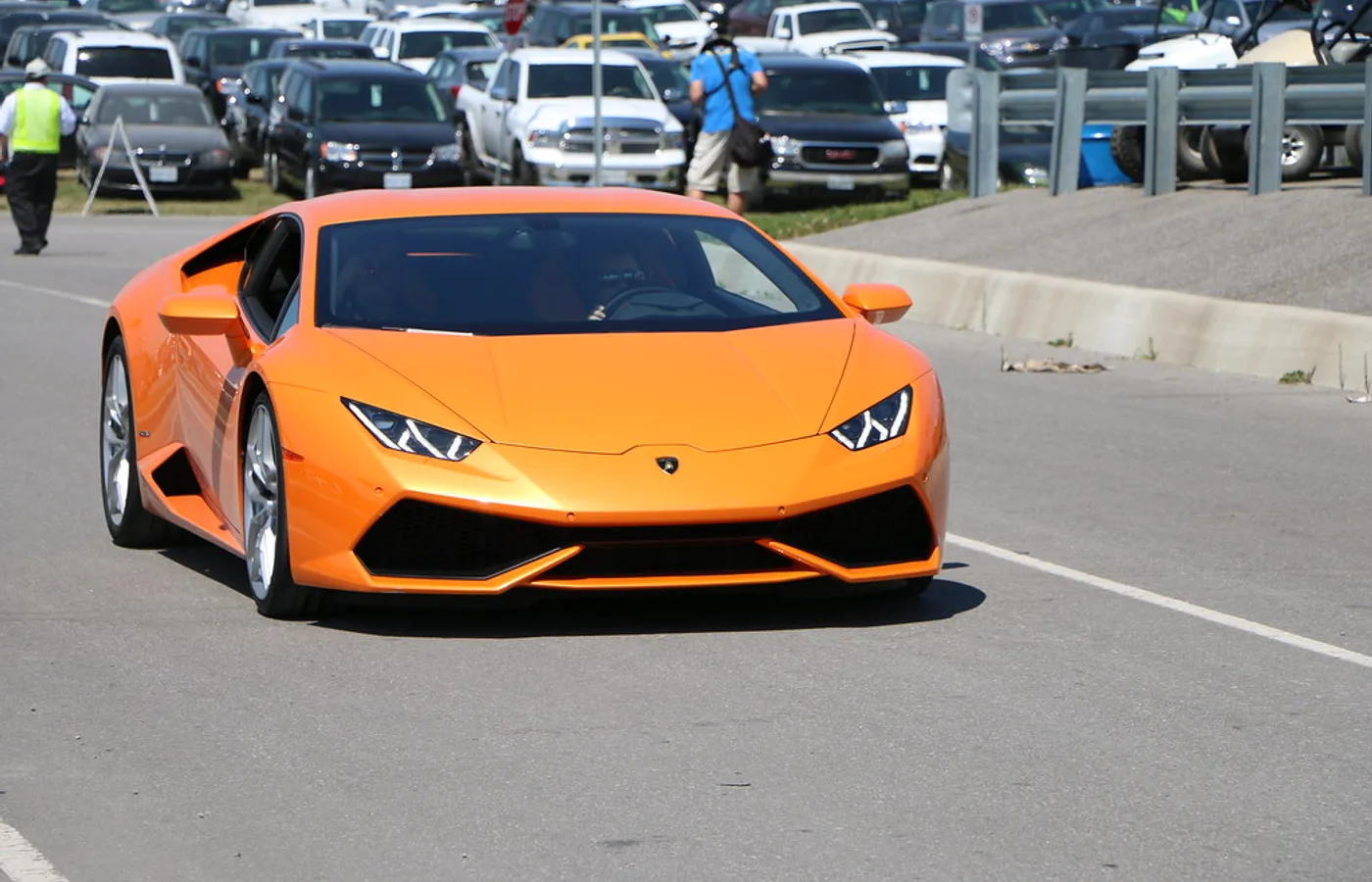Lamborghini Huracan, vue extérieure du modèle