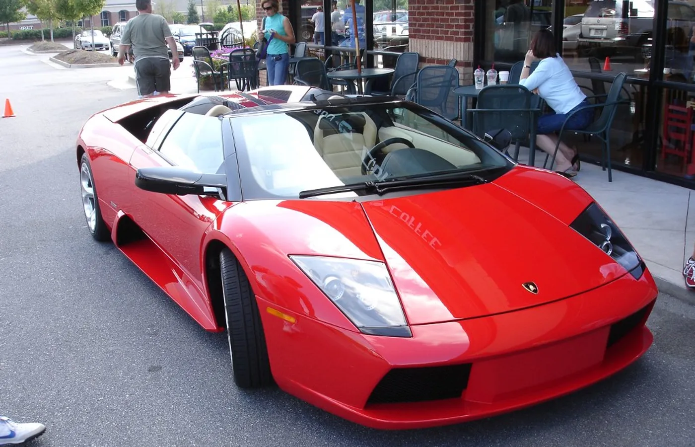 Lamborghini Roadster, vue extérieure du modèle