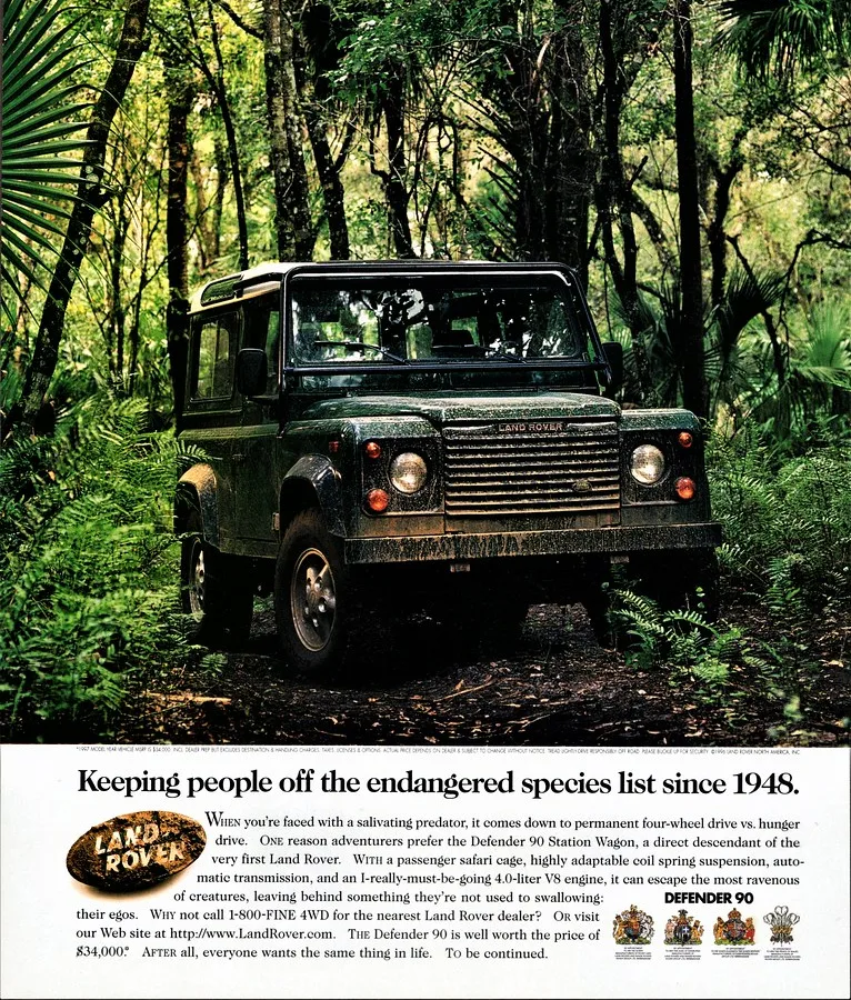 Land Rover DEFENDER L663 90, vue extérieure du modèle ou d'une variante proche