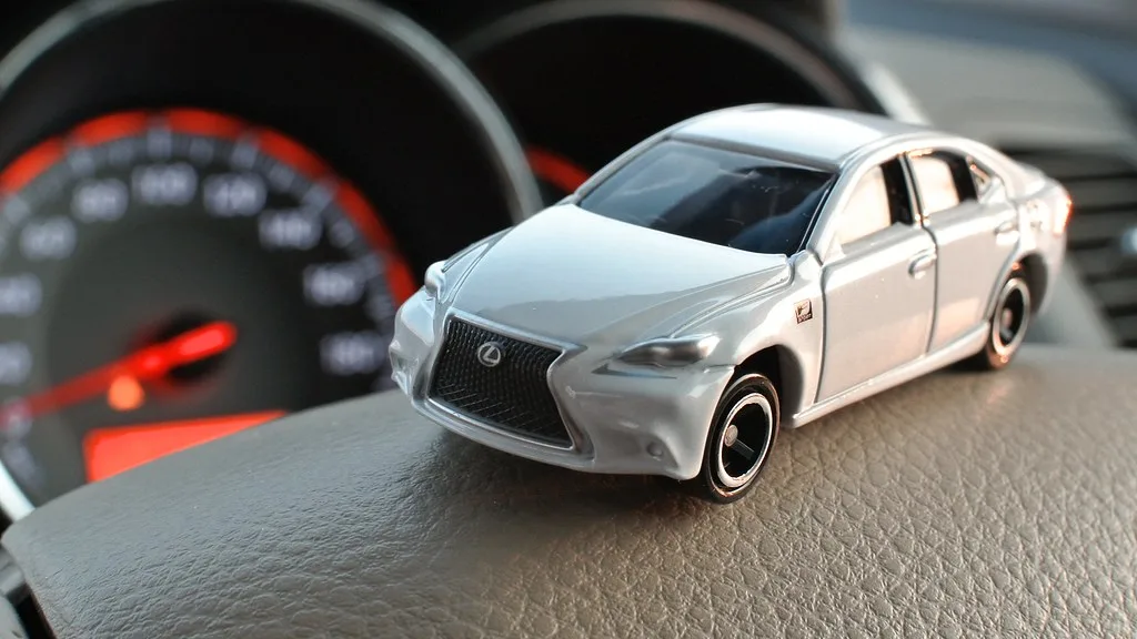 Lexus IS350, vue extérieure du modèle