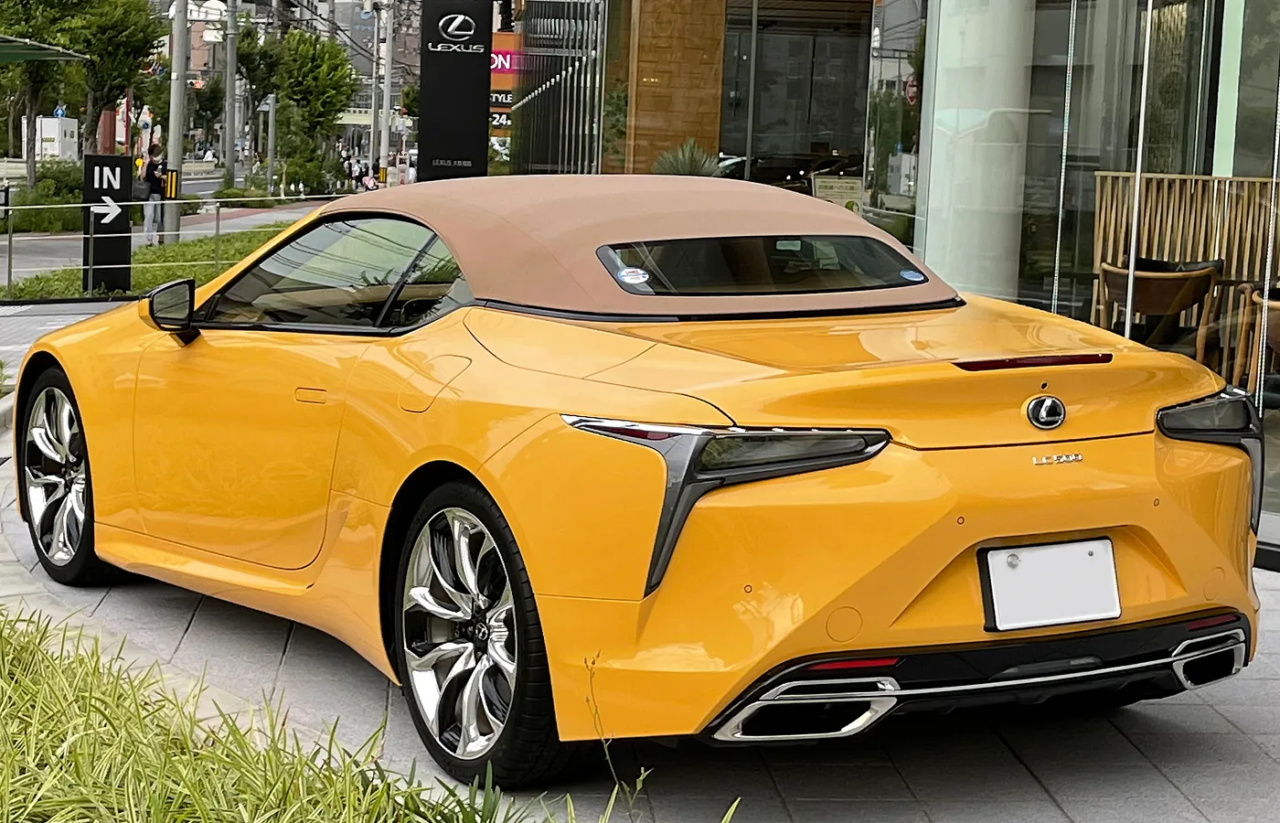 Lexus LC, vue extérieure du modèle ou d'une variante proche