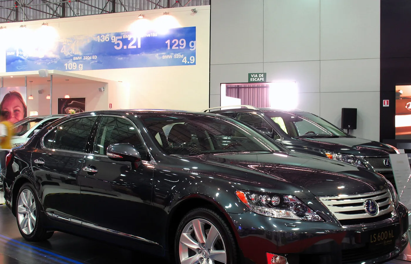 Lexus LS, vue extérieure du modèle