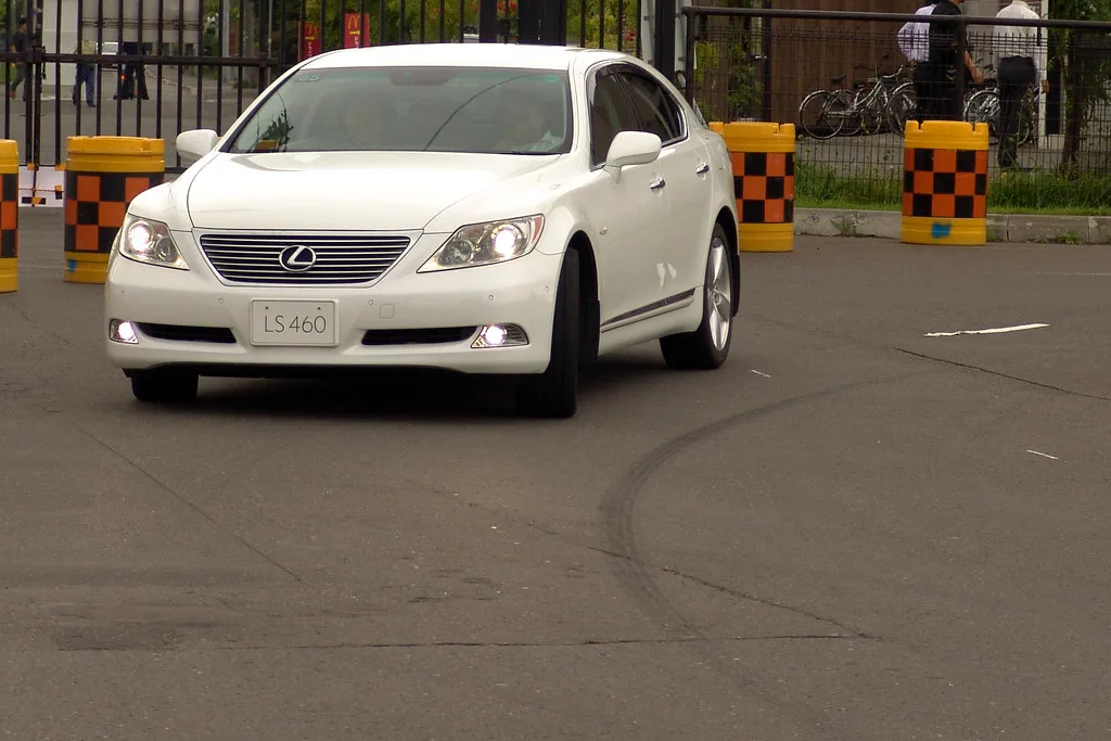 Lexus LS460, vue extérieure du modèle