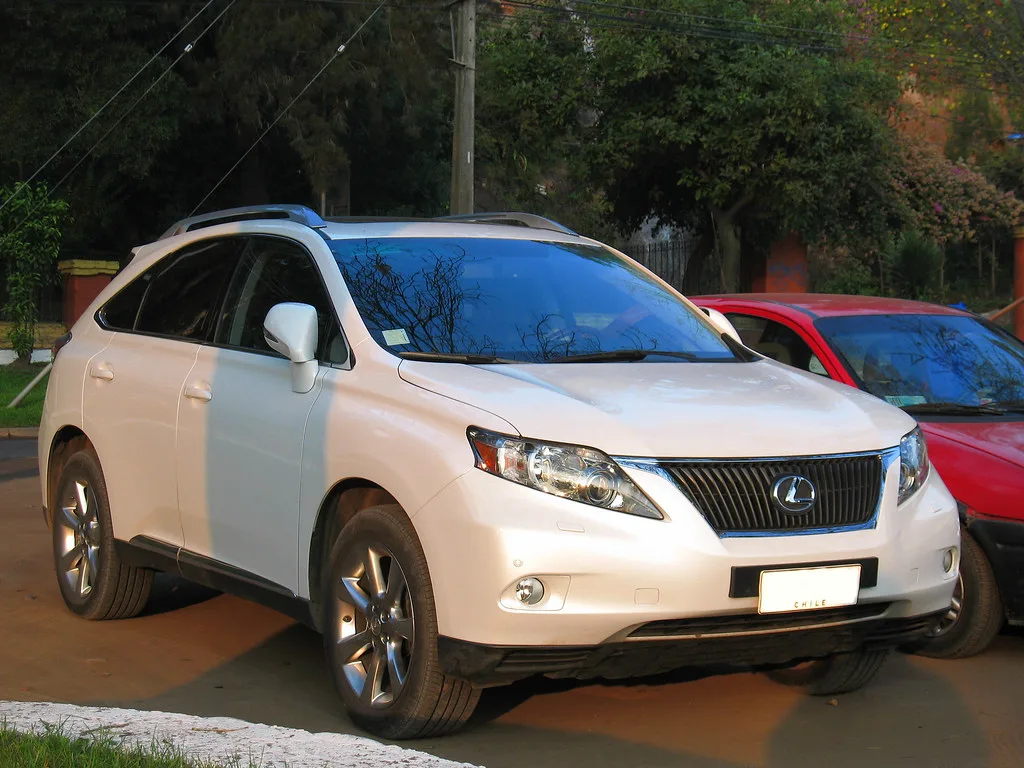 Lexus RX 350, vue extérieure du modèle