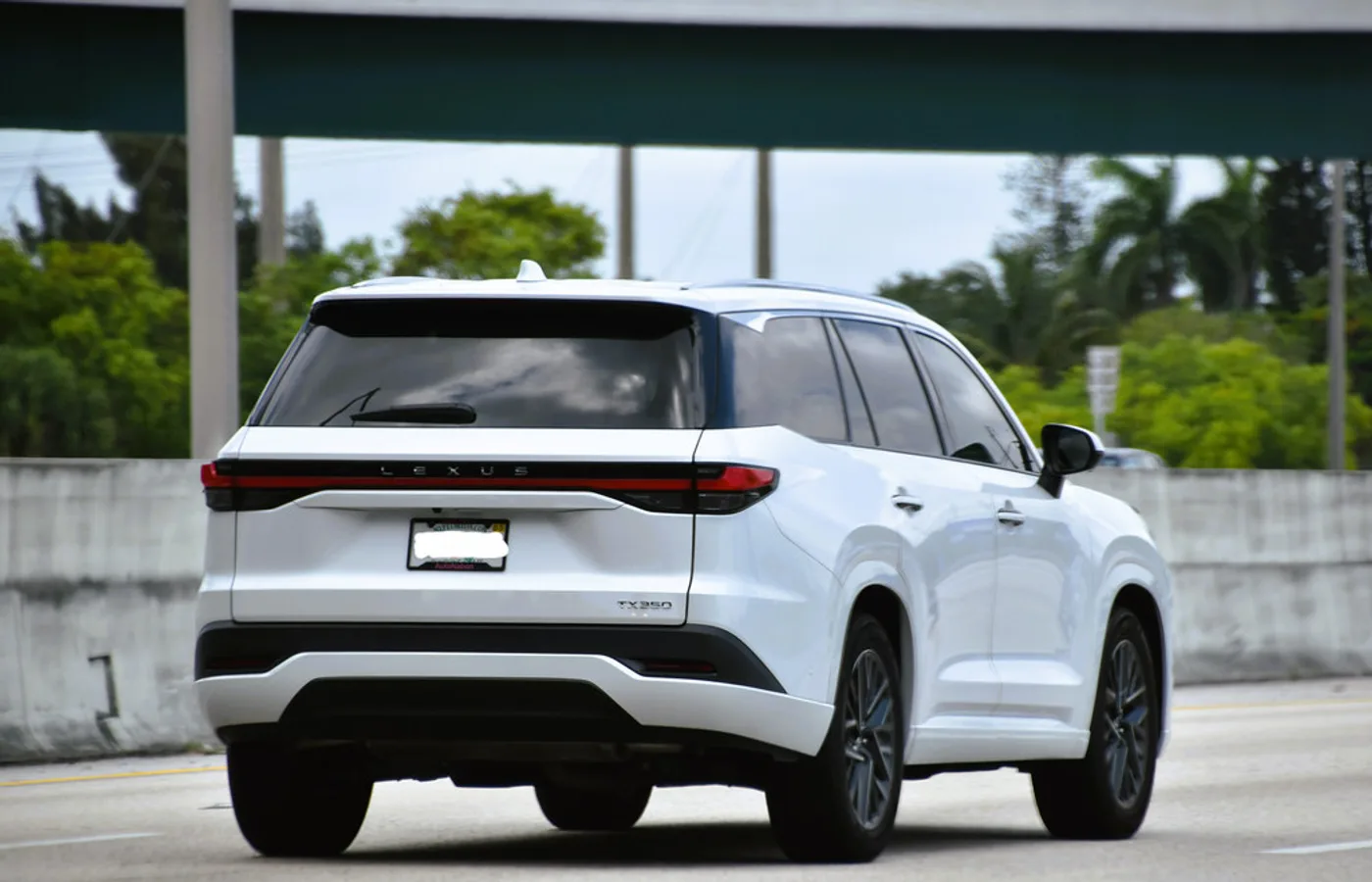 Lexus TX 350, vue extérieure du modèle