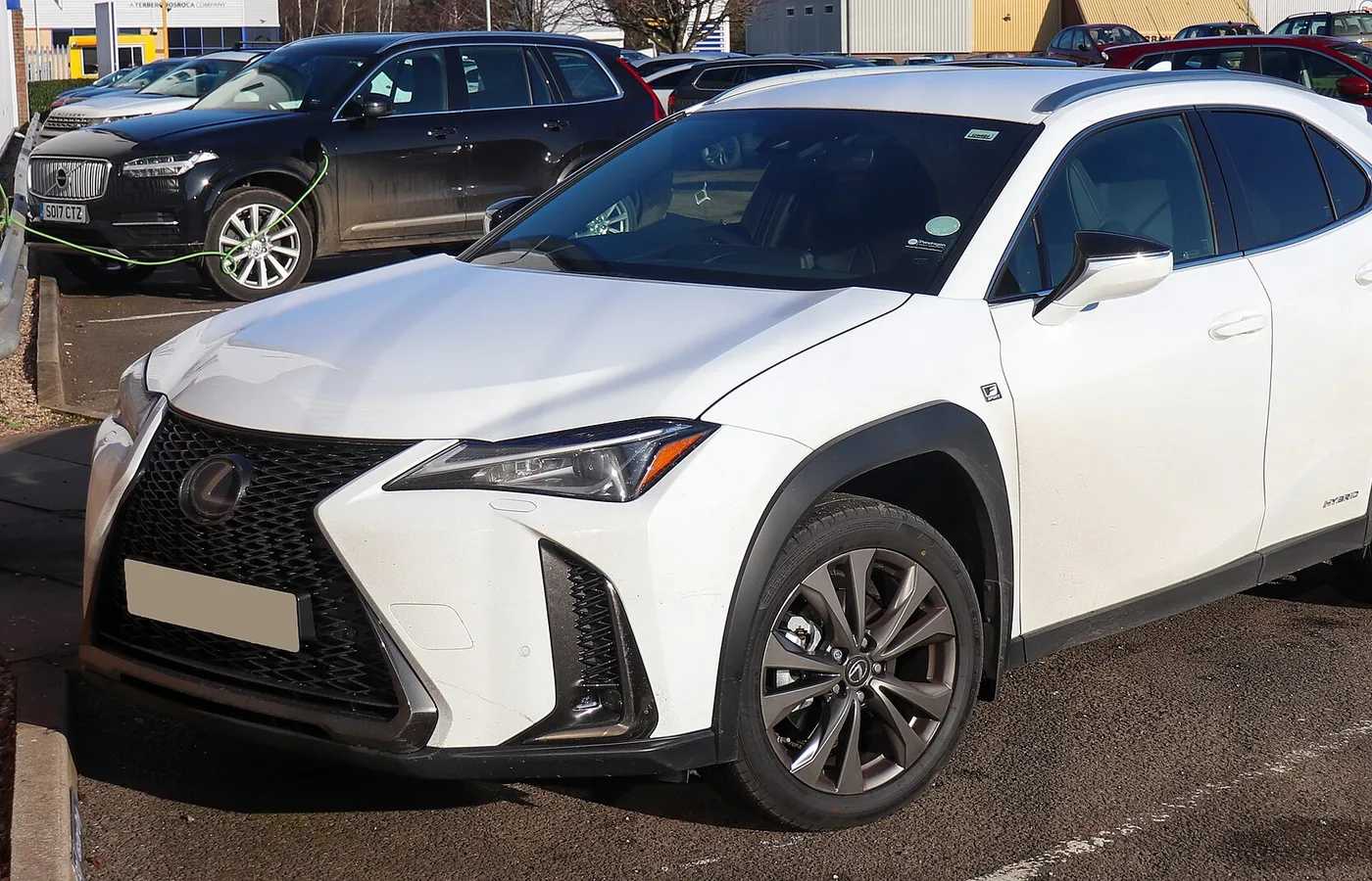 Lexus UX, vue extérieure du modèle
