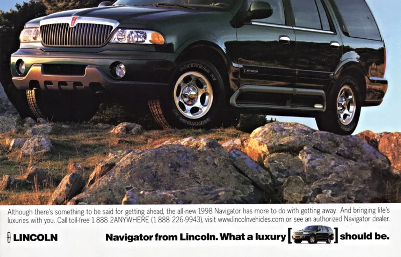Lincoln NAVIGATOR, vue extérieure du modèle
