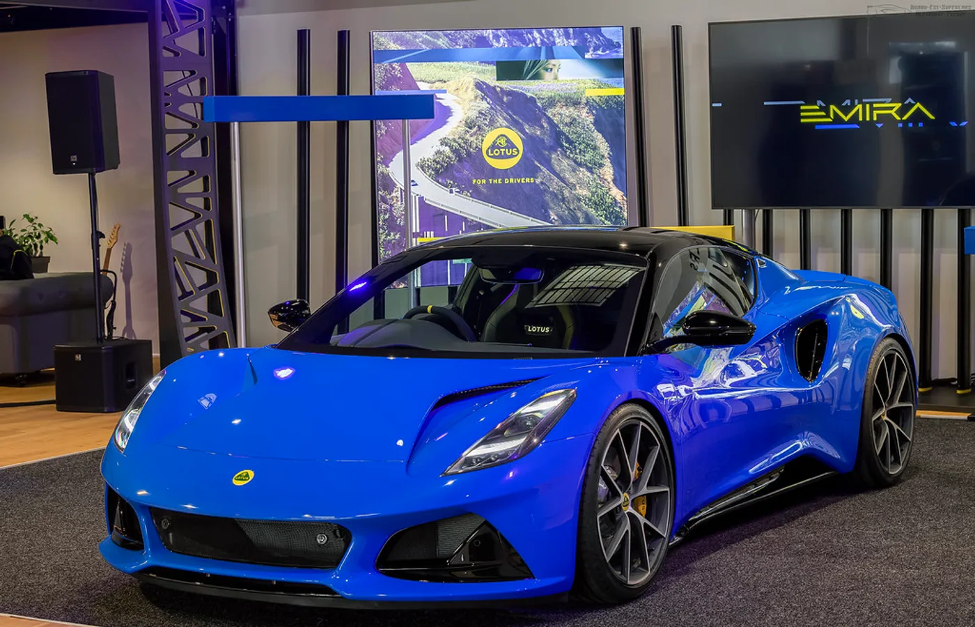 Lotus Emira, vue extérieure du modèle