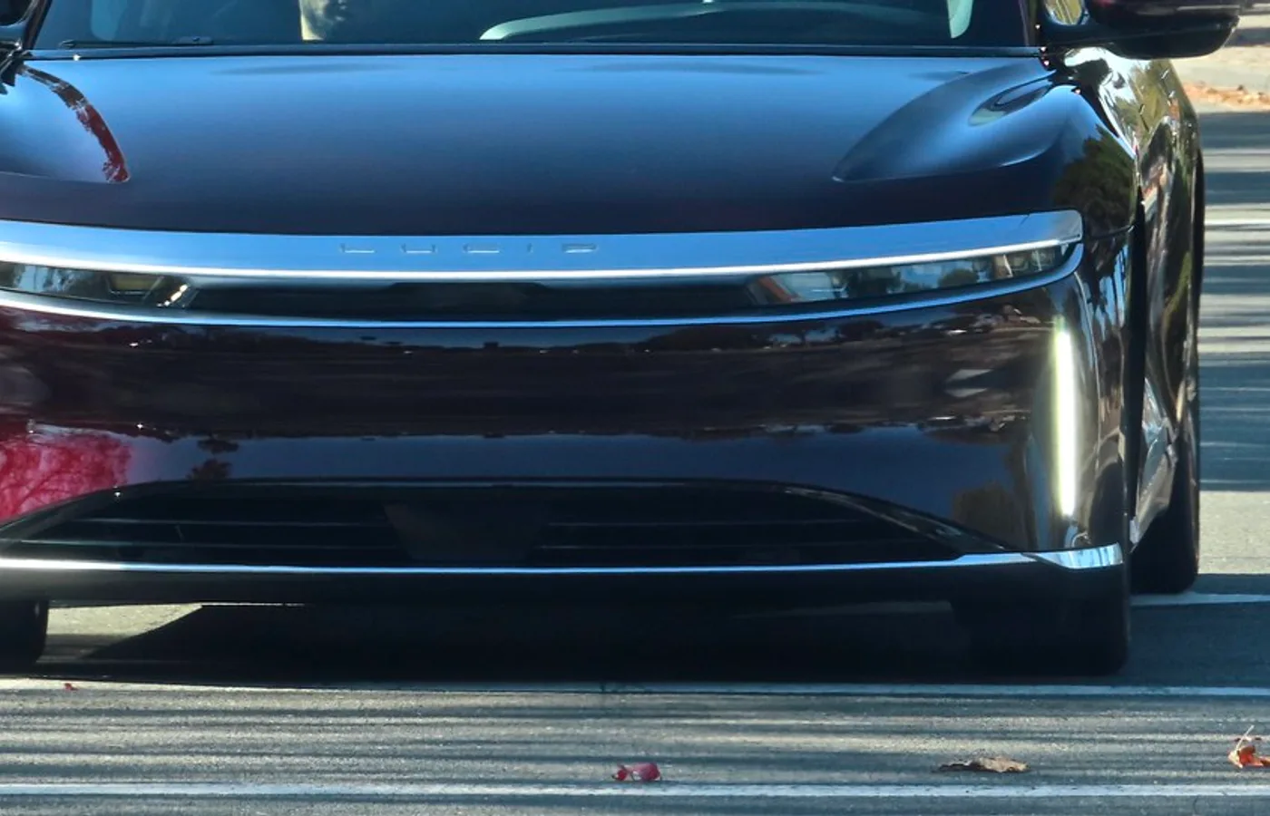 Lucid AIR, vue extérieure du modèle