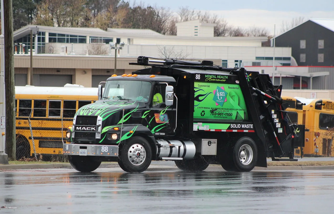 Mack MD, vue extérieure du modèle