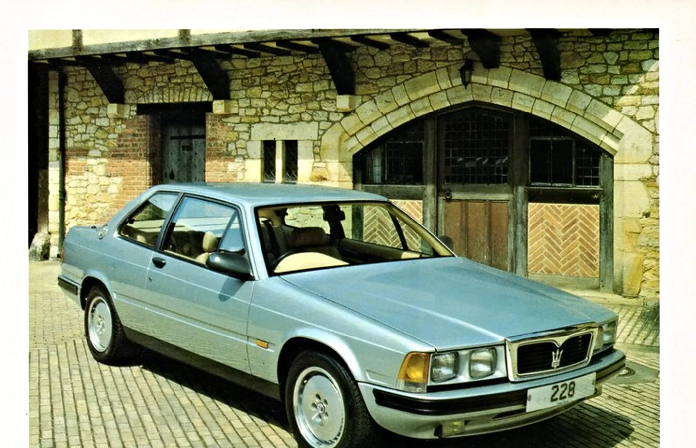 Maserati 228, vue extérieure du modèle