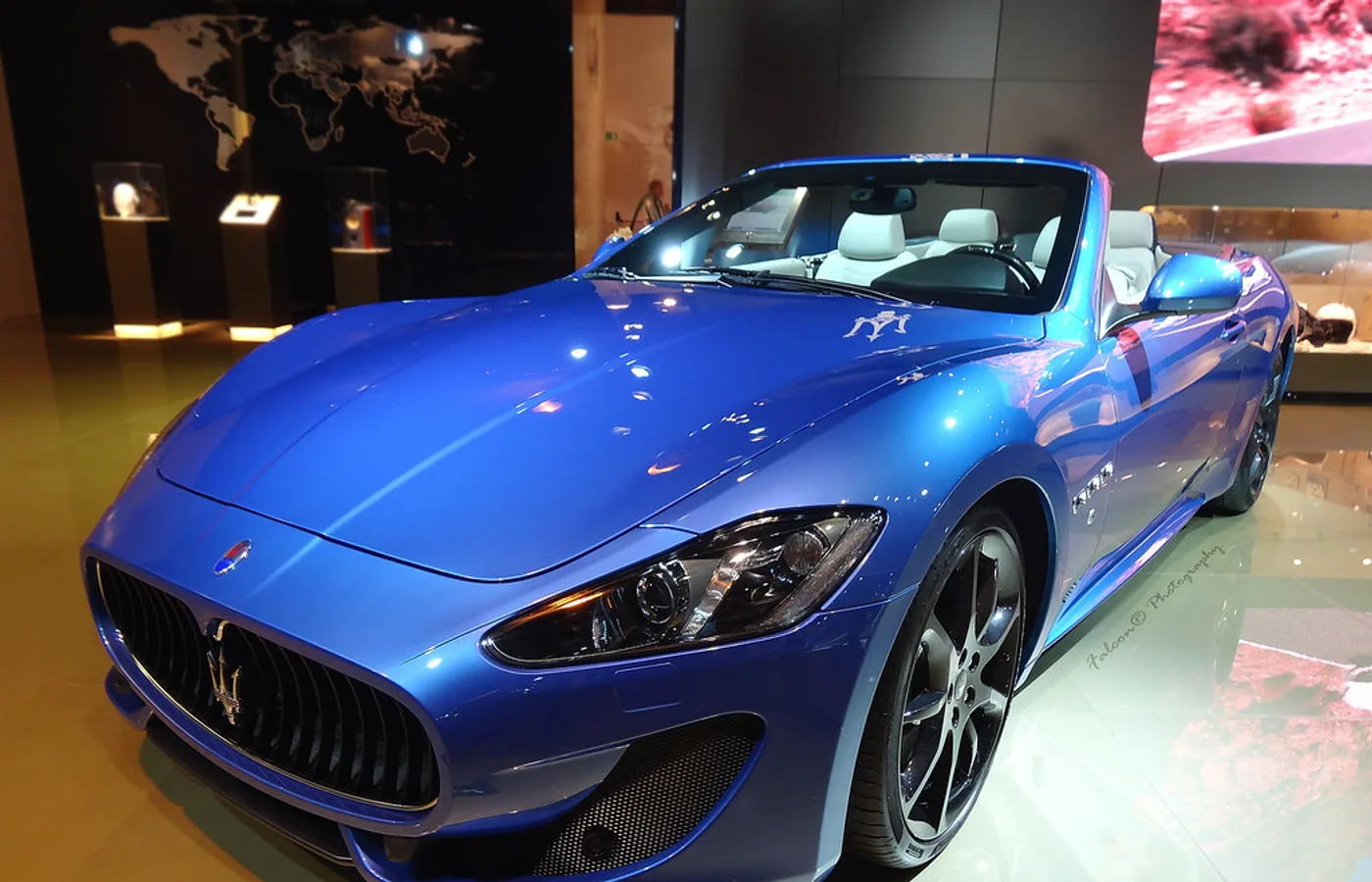 Maserati Grancabrio, vue extérieure du modèle