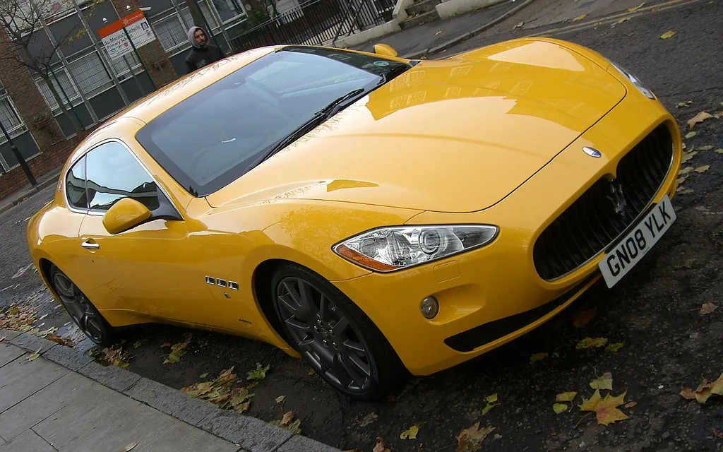 Maserati Granturismo, vue extérieure du modèle