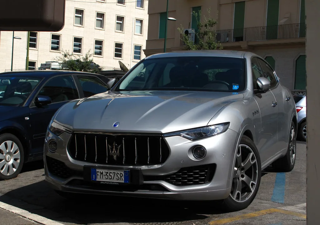 Maserati Levante, vue extérieure du modèle