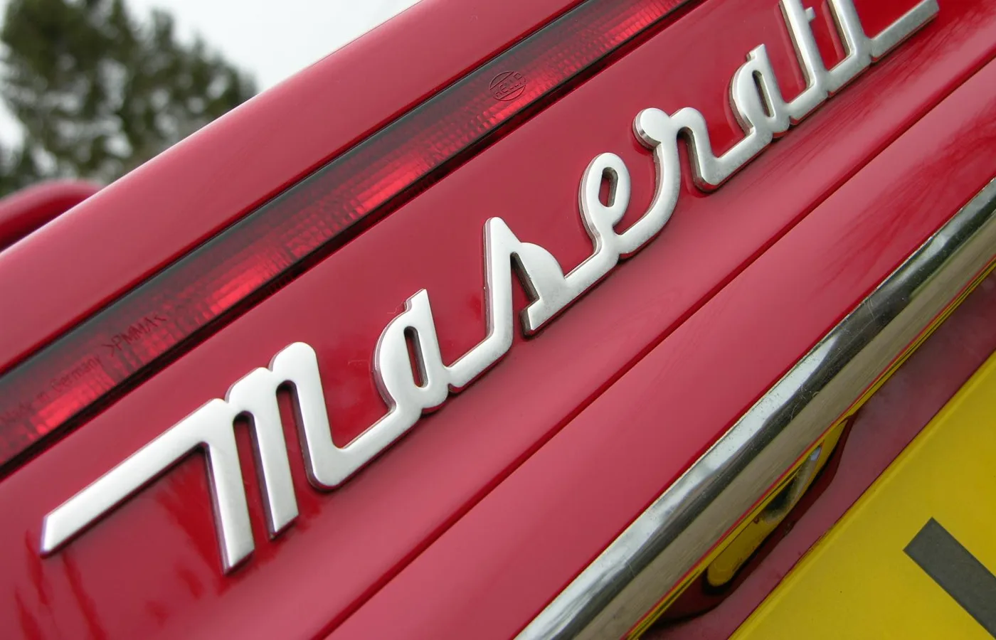 Maserati Spyder, vue extérieure du modèle