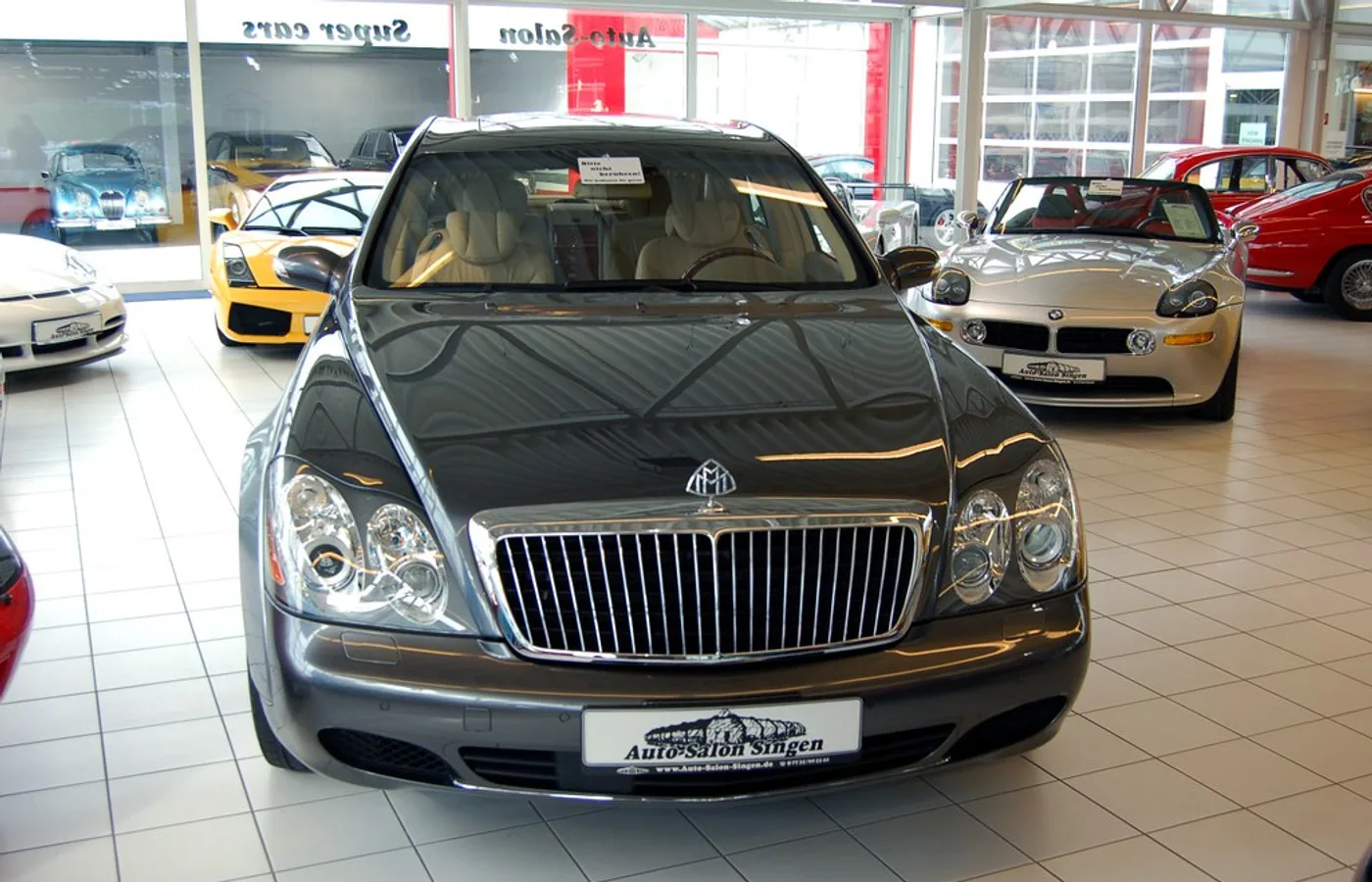 Maybach 57, vue extérieure du modèle