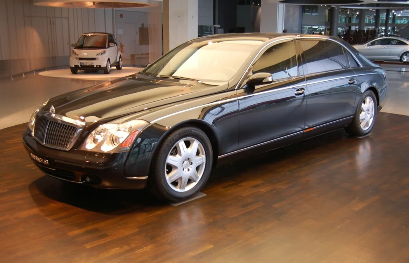 Maybach 62, vue extérieure du modèle