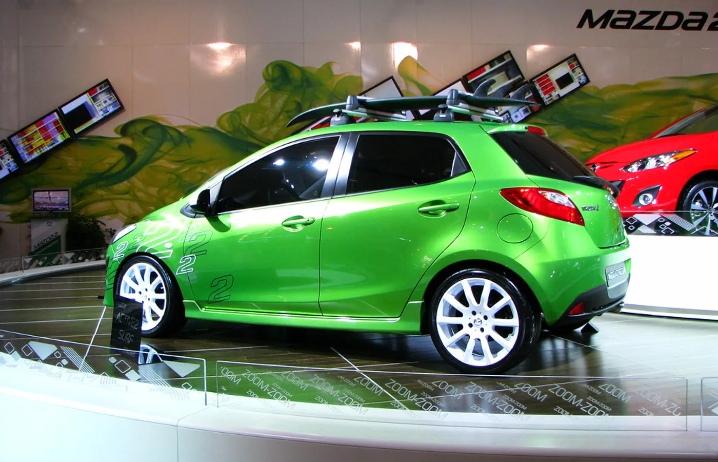 Mazda MAZDA 2, vue extérieure du modèle