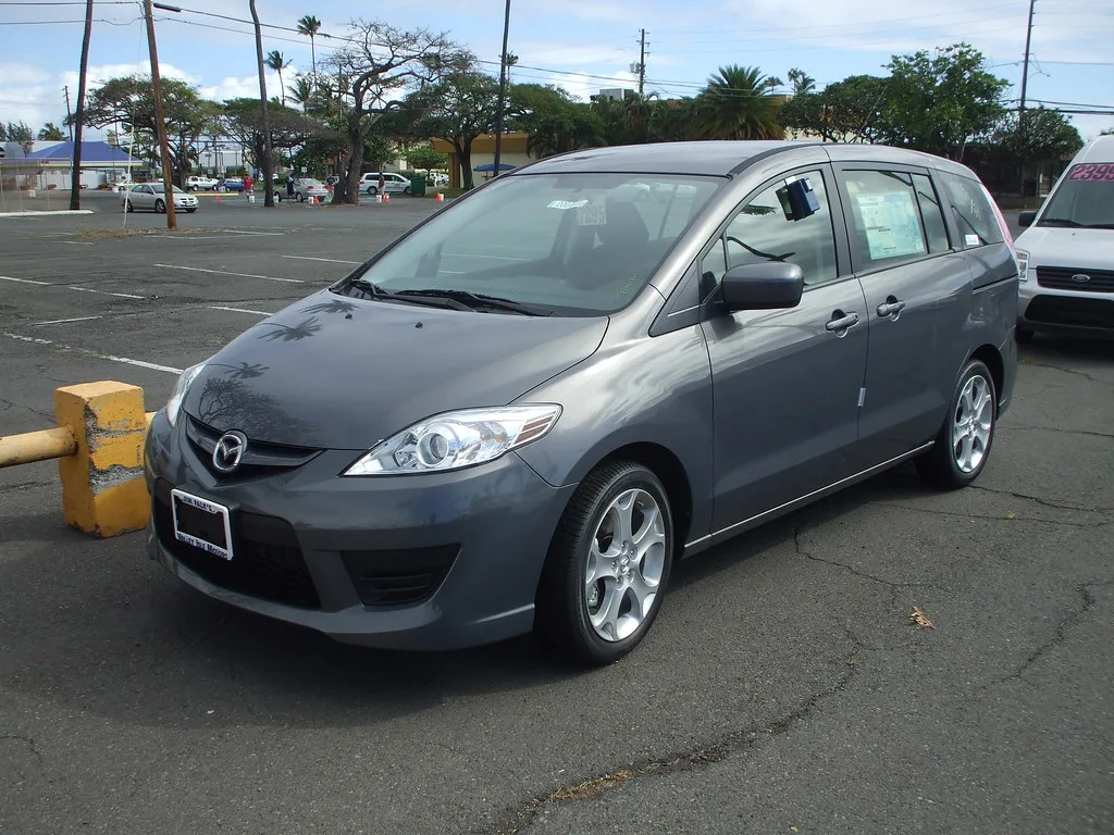 Mazda Mazda5, vue extérieure du modèle