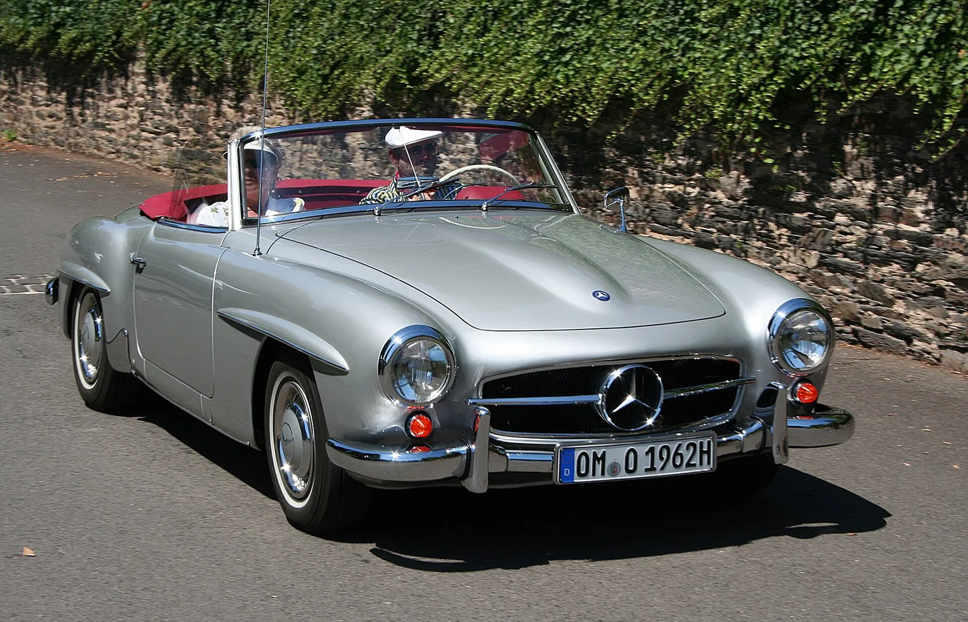 Mercedes-Benz 190, vue extérieure du modèle