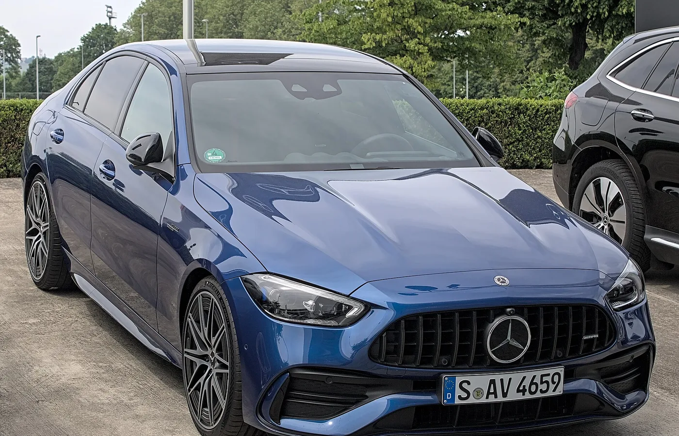 Mercedes-Benz C-CLASS PHEV, vue extérieure du modèle ou d'une variante proche