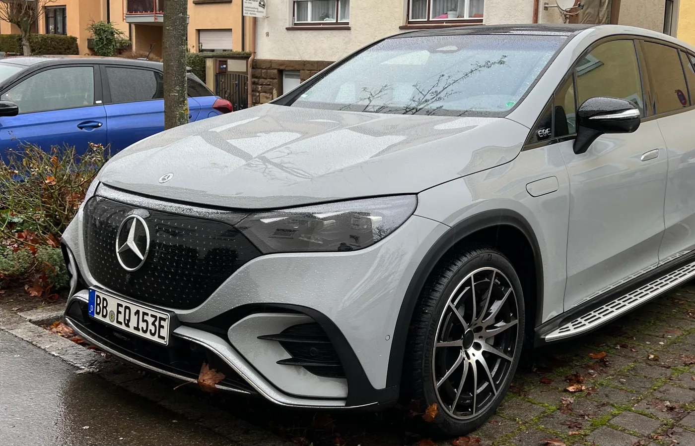 Mercedes-Benz EQS, vue extérieure du modèle ou d'une variante proche
