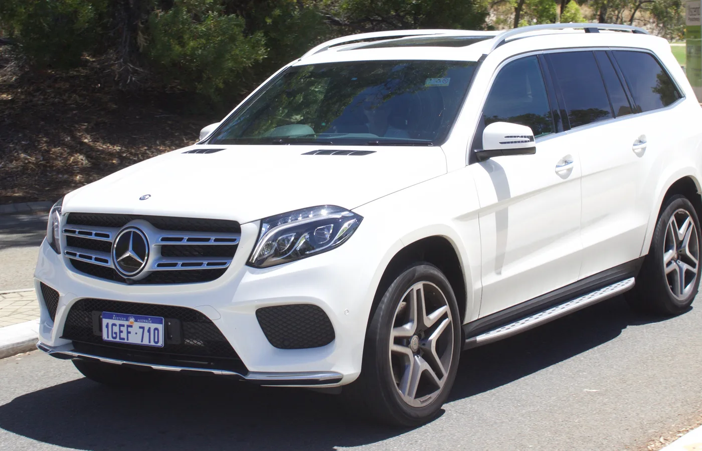 Mercedes-Benz GL-CLASS, vue extérieure du modèle ou d'une variante proche