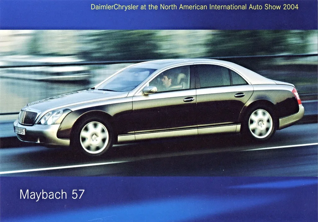 Mercedes-Benz MAYBACH 57, vue extérieure du modèle