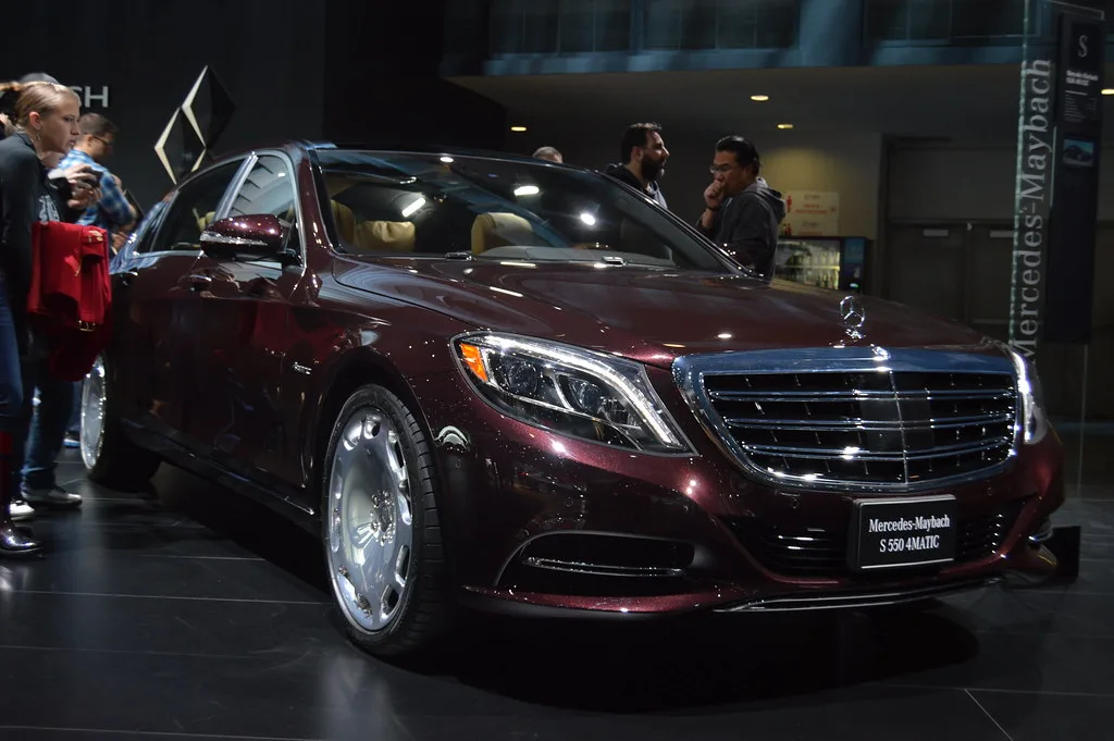 Mercedes-Benz MAYBACH, vue extérieure du modèle