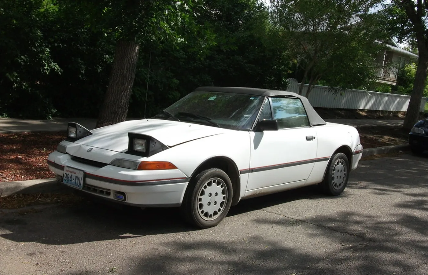 Mercury Capri, vue extérieure du modèle