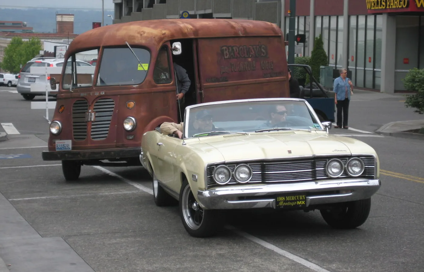 Mercury Montego, vue extérieure du modèle
