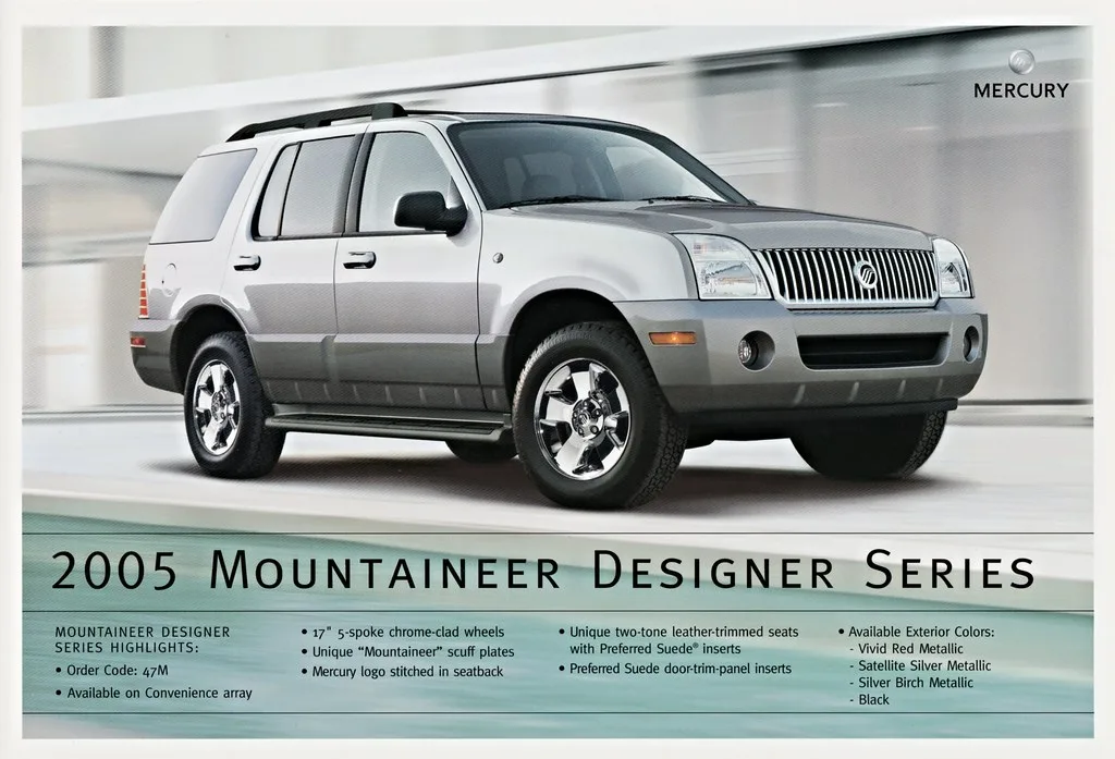 Mercury Mountaineer, vue extérieure du modèle