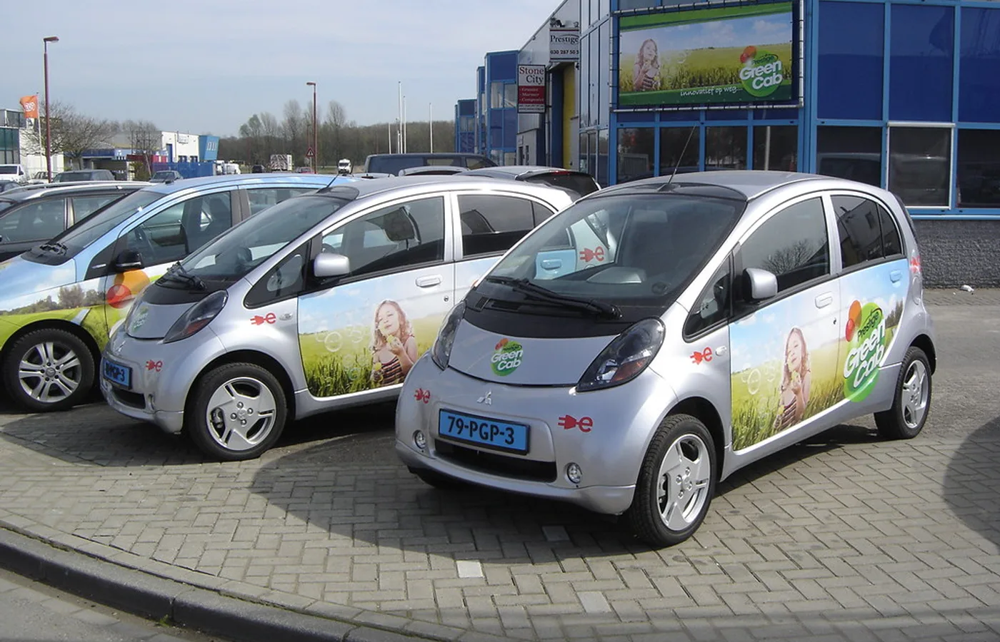 Peugeot iOn, vue extérieure du modèle ou d'une variante proche