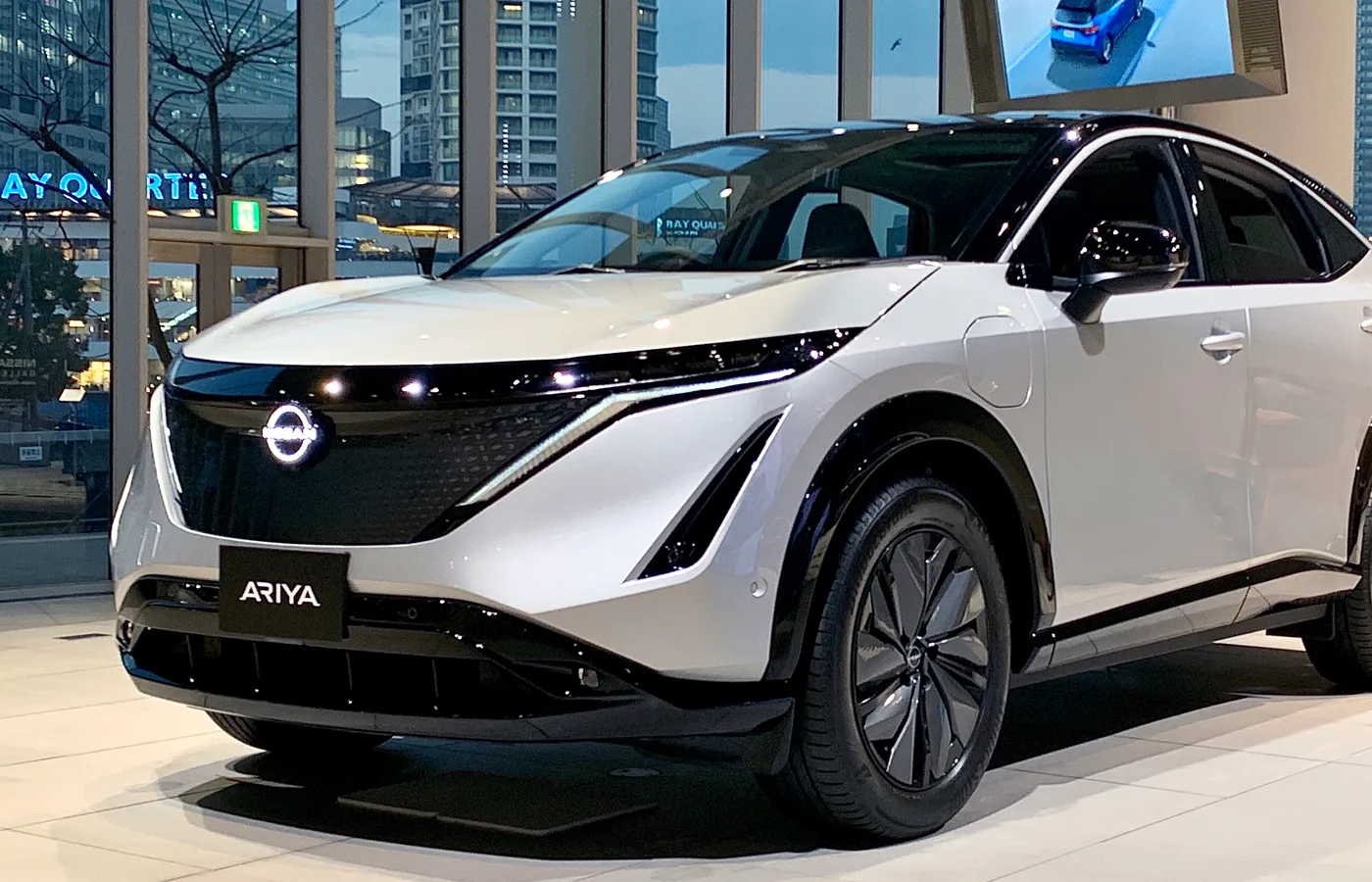 Nissan Ariya Hatchback, vue extérieure du modèle ou d'une variante proche