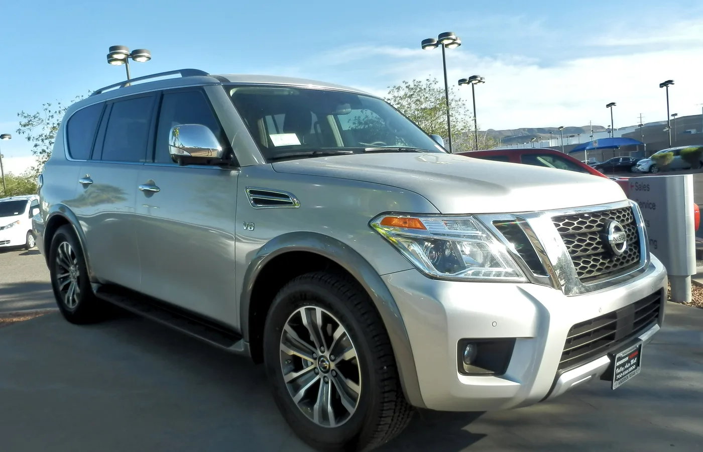 Nissan Armada, vue extérieure du modèle