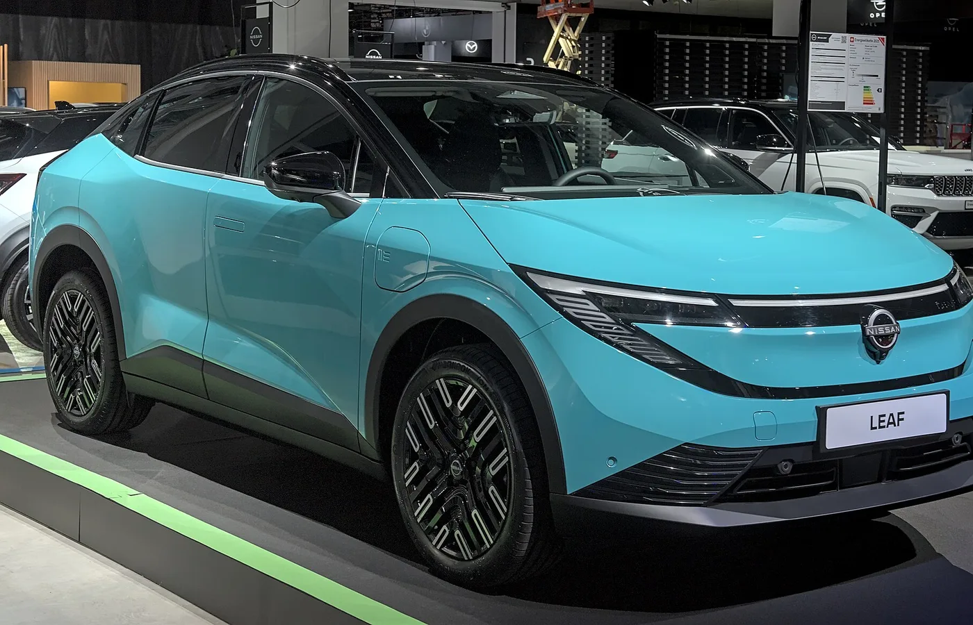 Nissan LEAF PLUS, vue extérieure du modèle ou d'une variante proche