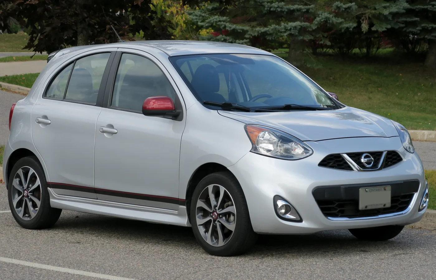 Nissan Micra, vue extérieure du modèle