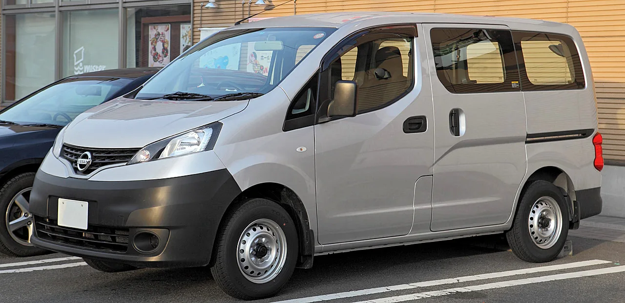 Nissan NV200, vue extérieure du modèle