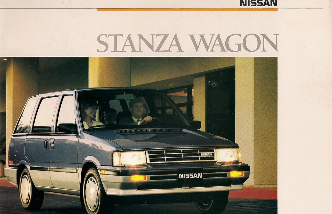 Nissan Stanza Wagon, vue extérieure du modèle