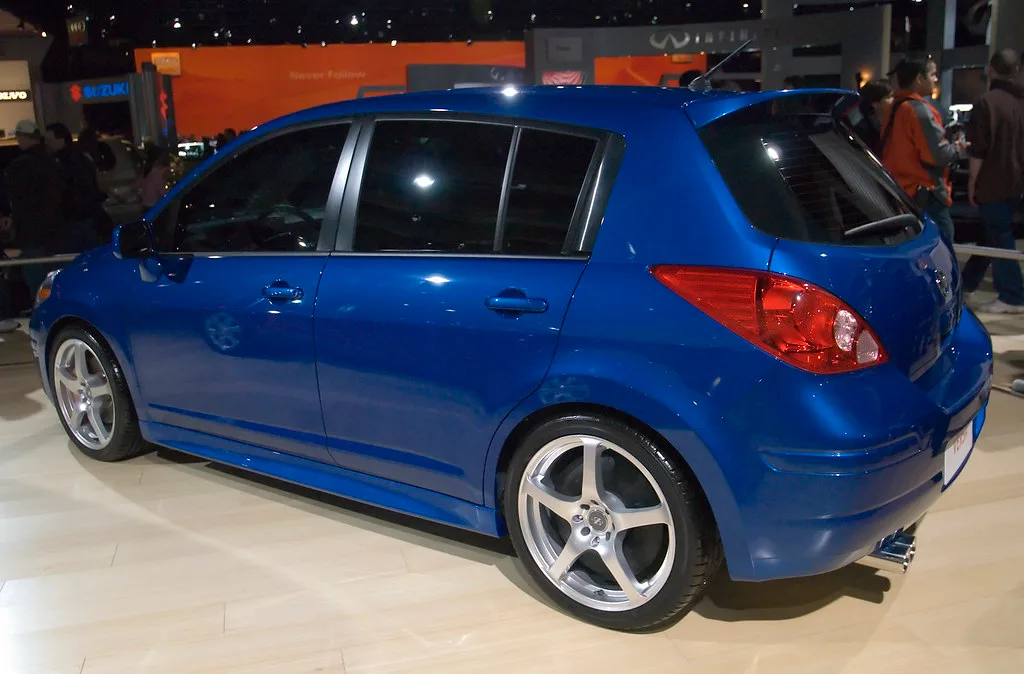 Nissan Versa Note, vue extérieure du modèle ou d'une variante proche