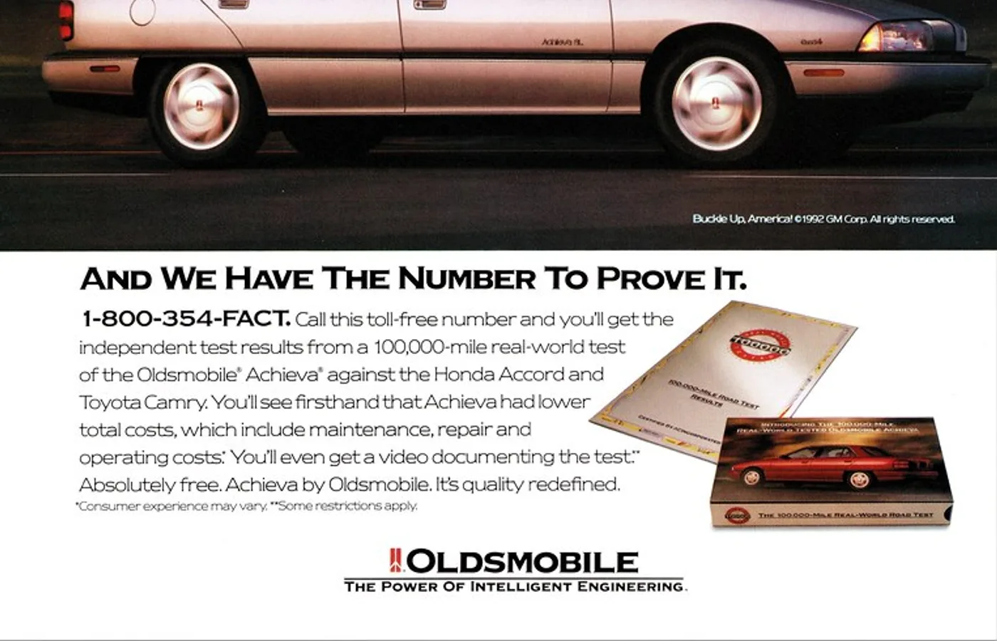 Oldsmobile ACHIEVA, vue extérieure du modèle