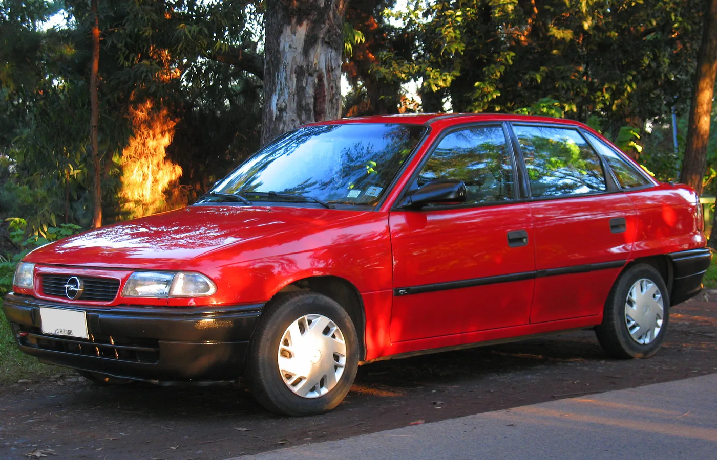 Opel Astra, vue extérieure du modèle